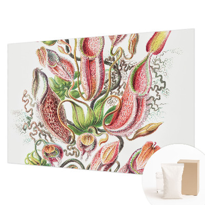 Vliesbehang fotobehang met plantdetails