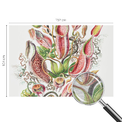 Vliesbehang fotobehang met plantdetails