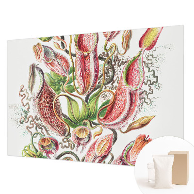 Vliesbehang fotobehang met plantdetails