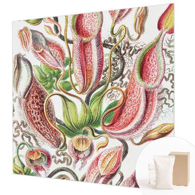 Vliesbehang fotobehang met plantdetails