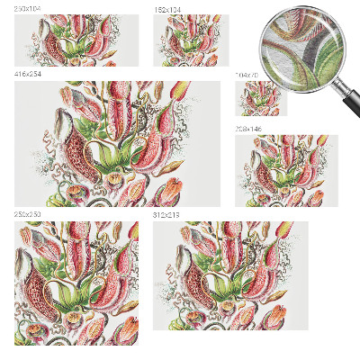 Vliesbehang fotobehang Plantdetails