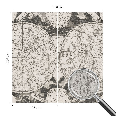 Fotobehang op maat Sterrenkaart