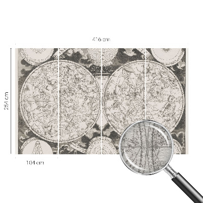 Fotobehang op maat Sterrenkaart