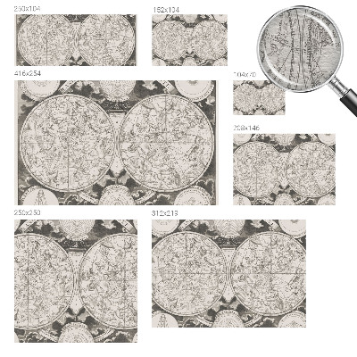 Fotobehang op maat Sterrenkaart