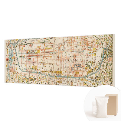 Foto behang op maat Antieke kaart