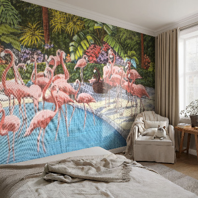 Hoogwaardig fotobehang met een exotische scène