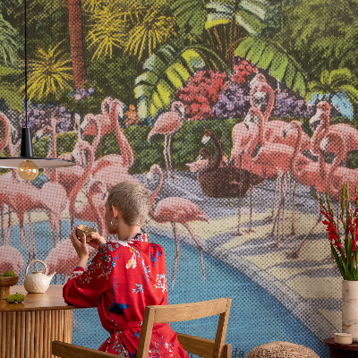 Hoogwaardig fotobehang met een exotische scène