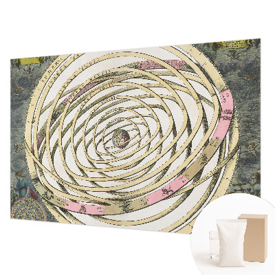 Premium fotobehang met een kosmische spiraal als ontwerp