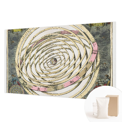 Premium fotobehang met een kosmische spiraal als ontwerp