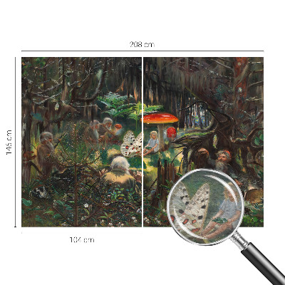 Luxe fotobehang Sprookjesbos