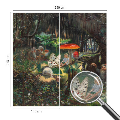 Luxe fotobehang Sprookjesbos