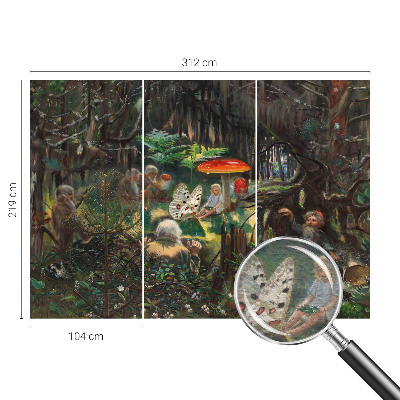 Luxe fotobehang Sprookjesbos