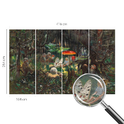 Luxe fotobehang Sprookjesbos