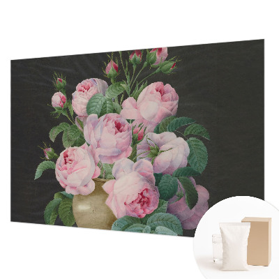 Vliesbehang fotobehang met een bloemig ontwerp voor een elegante uitstraling