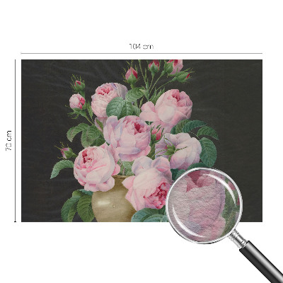 Vliesbehang fotobehang Bloemige elegantie