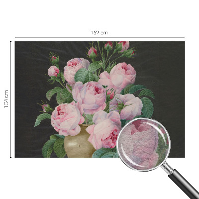 Vliesbehang fotobehang met een bloemig ontwerp voor een elegante uitstraling