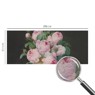 Vliesbehang fotobehang met een bloemig ontwerp voor een elegante uitstraling