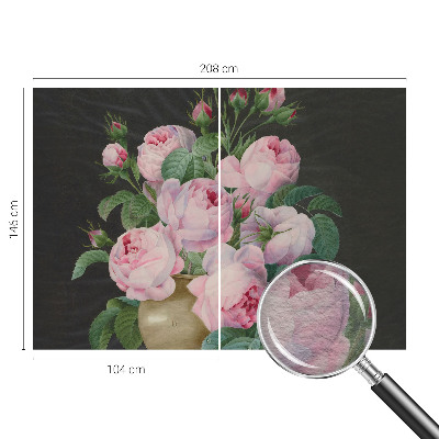 Vliesbehang fotobehang Bloemige elegantie