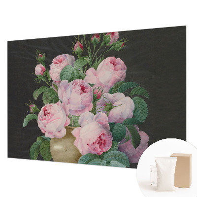 Vliesbehang fotobehang met een bloemig ontwerp voor een elegante uitstraling