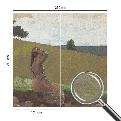 Fotobehang vliesbehang Een rustige scène