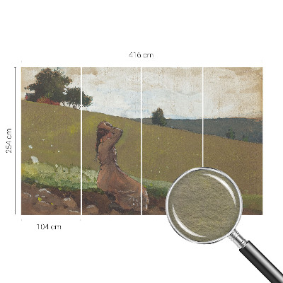 Fotobehang vliesbehang Een rustige scène