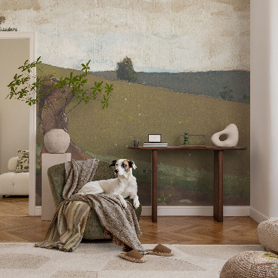 Fotobehang vliesbehang Een rustige scène