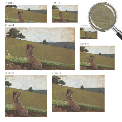 Fotobehang vliesbehang Een rustige scène