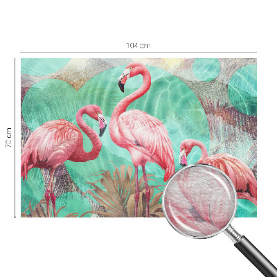 Fotobehang vlies met een exotisch vogeldessin
