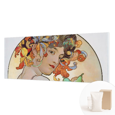 Vlies fotobehang op maat Kleurrijke Art Nouveau