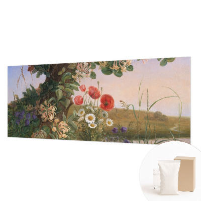 Muur behang Bloemenidylle