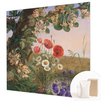 Muur behang Bloemenidylle