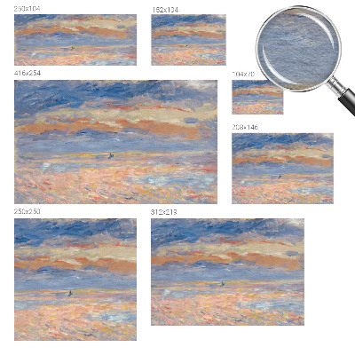 Foto behang op maat Zeegezicht