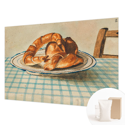 Fotobehang op maat met ontwerp van keukengerei