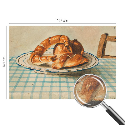 Fotobehang op maat met ontwerp van keukengerei