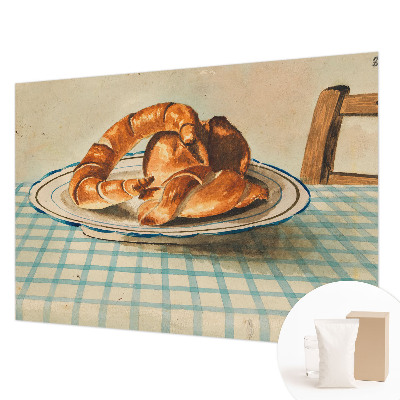 Fotobehang op maat Keukengebakken producten