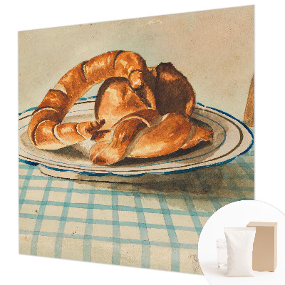 Fotobehang op maat Keukengebakken producten