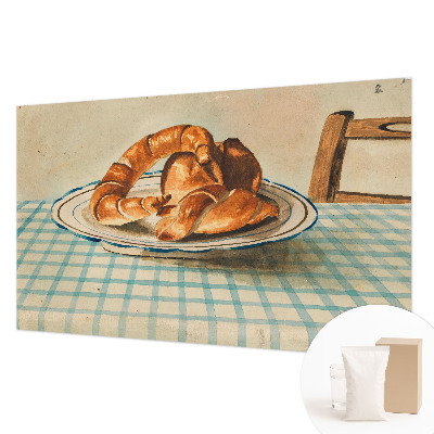 Fotobehang op maat met ontwerp van keukengerei