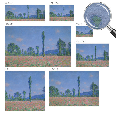 Naadloos fotobehang De charme van de natuur