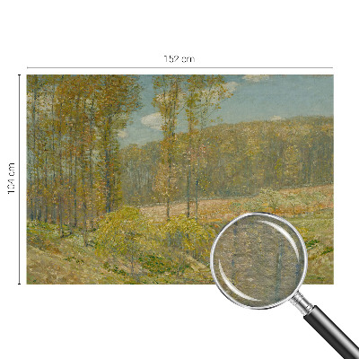 Luxe fotobehang met een boslandschap als motief