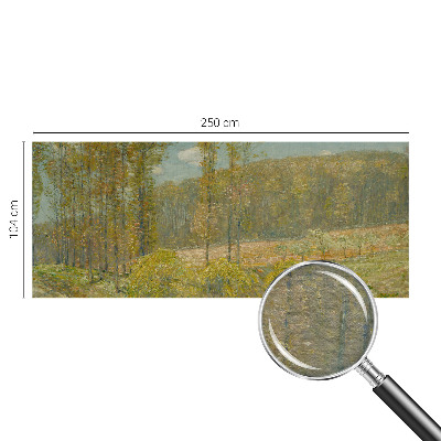 Luxe fotobehang met een boslandschap als motief