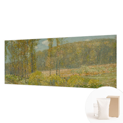 Luxe fotobehang met een boslandschap als motief