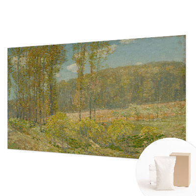 Luxe fotobehang met een boslandschap als motief