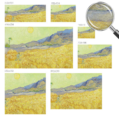 Fotobehang voor de woonkamer Tarweveld