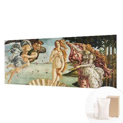 Modern fotobehang voor de woonkamer met het motief 'De geboorte van Venus'