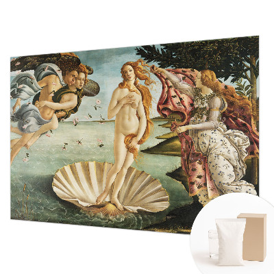 Modern fotobehang voor de woonkamer met het motief 'De geboorte van Venus'