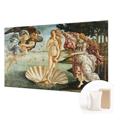 Modern fotobehang voor de woonkamer met het motief 'De geboorte van Venus'