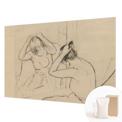 Modern fotobehang met een artistieke en elegante print