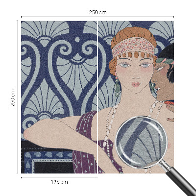 Premium fotobehang Artistiek echtpaar