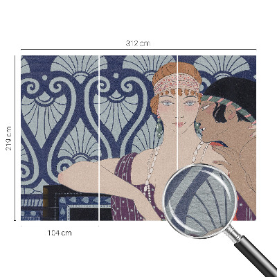 Premium fotobehang Artistiek echtpaar