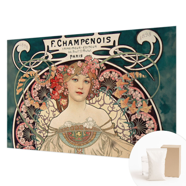 Hoogwaardig fotobehang Bloemsymmetrie